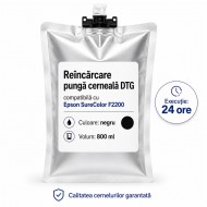 Serviciu de reîncărcare a pungilor cu cerneală BLACK DTG pentru imprimanta Epson SureColor F2200