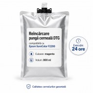 Serviciu de reîncărcare a pungilor cu cerneală MAGENTA DTG pentru imprimanta Epson SureColor F2200