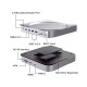 HDD Docking Stand Hub  Motrix® 2xUSB 3.0 Type-A, 2xUSB 2.0 Type-A, Audio/Mic 3,5 mm, SD/TF card reader, 1xHDMI, 1xVGA, 1xSATA HDD/SSD 2,5”, pentru Apple Mac Mini