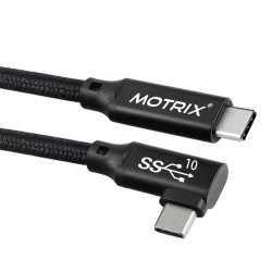 Cablu USB Motrix Type-C la Type-C Tether pentru transfer de date si Power Delivery 100W, 2 metri 