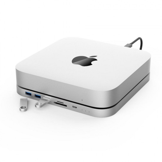 HDD Docking Station & Hub Thunderbolt Pro Motrix® 2xUSB 3.0 Type-A, 1xUSB 3.1 Type-A, 1xUSB 3.1 Type-C, SD card reader, Micro SD card reader, 1xSlot 2,5” SDD/HDD, 1xSlot M.2 NVME/NGFF SSD pentru Apple M1 Mac Mini