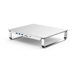 HDD Docking Stand & Hub Thunderbolt Pro Motrix® 2xUSB 3.0 Type-A, 1xUSB 3.1 Type-A, 1xUSB 3.1 Type-C, SD/Micro SD card reader, 1xSlot 2,5” SDD/HDD, 1xSlot M.2 NVME/NGFF SSD pentru Apple M1 Mac Mini, iMac